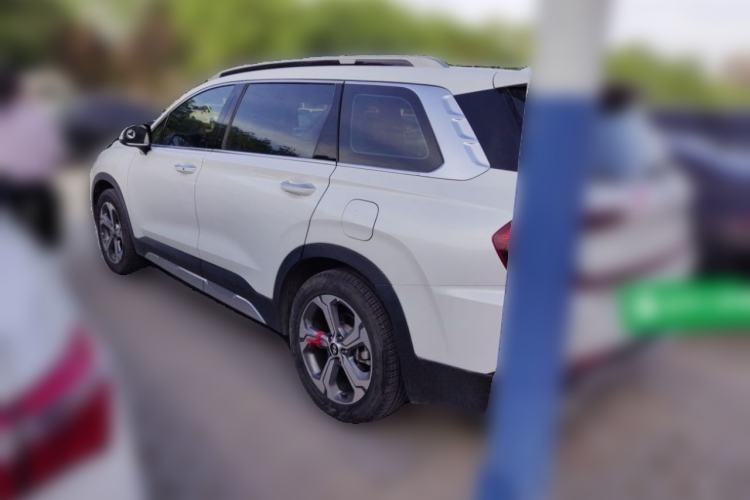 Used Hyundai Santa Fe 2020 380 TGDi Automatic Two-Wheel Drive GLS Luxury Edition Rear Left 45 Deg