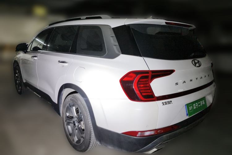 Used Hyundai Santa Fe 2020 380 TGDi Automatic Two-Wheel Drive GLS Luxury Edition Rear Left 45 Deg