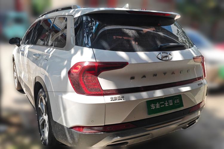 Used Hyundai Santa Fe 2020 380 TGDi Automatic Two-Wheel Drive GLS Luxury Edition Rear Left 45 Deg