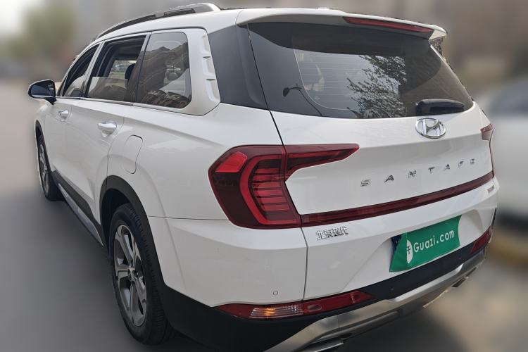 Used Hyundai Santa Fe 2020 380 TGDi Automatic Two-Wheel Drive GLS Luxury Edition Rear Left 45 Deg