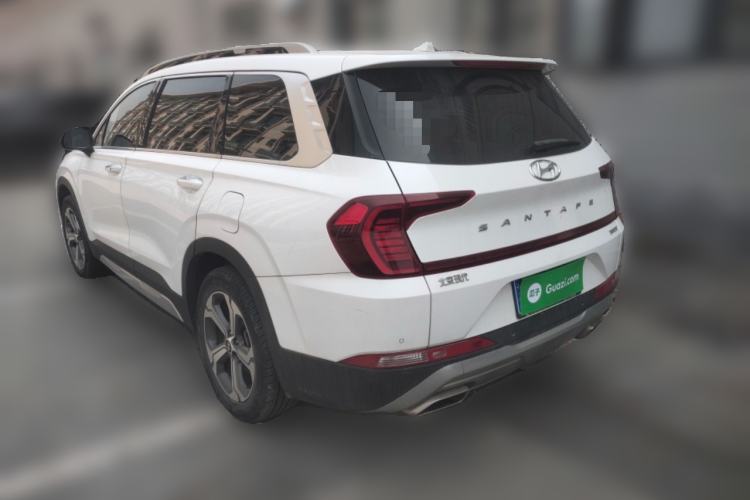 Used Hyundai Santa Fe 2020 380 TGDi Automatic Two-Wheel Drive GLS Luxury Edition Rear Left 45 Deg