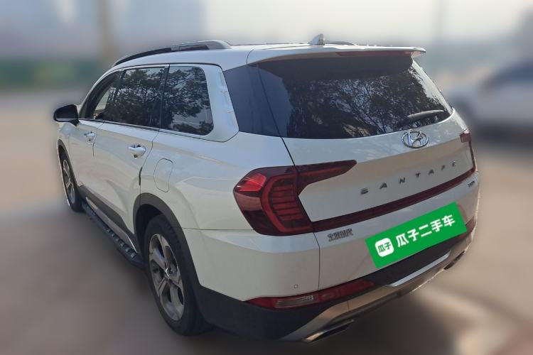 Used Hyundai Santa Fe 2020 380 TGDi Automatic Two-Wheel Drive GLS Luxury Edition Rear Left 45 Deg