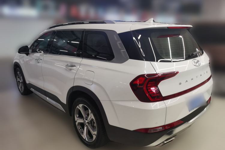Used Hyundai Santa Fe 2020 380 TGDi Automatic Two-Wheel Drive GLS Luxury Edition Rear Left 45 Deg