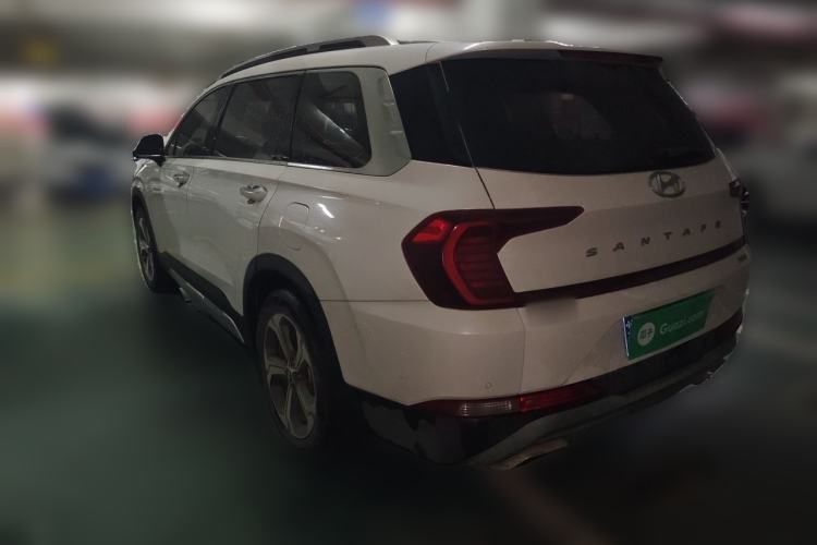 Used Hyundai Santa Fe 2020 380 TGDi Automatic Two-Wheel Drive GLS Luxury Edition Rear Left 45 Deg