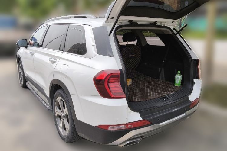 Used Hyundai Santa Fe 2020 380 TGDi Automatic Two-Wheel Drive GLS Luxury Edition Rear Left 45 Deg
