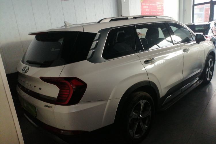 Used Hyundai Santa Fe 2020 380 TGDi Automatic Two-Wheel Drive GLS Luxury Edition Rear Right 45 Deg
