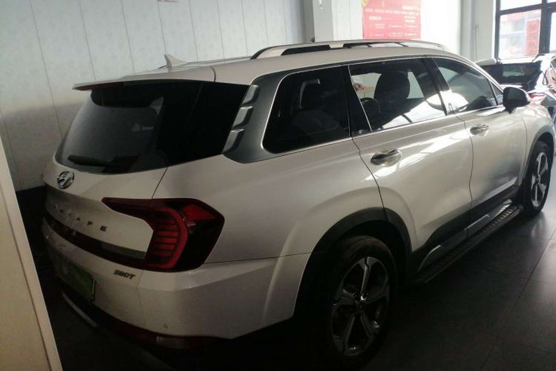 Used Hyundai Santa Fe 2020 380 TGDi Automatic Two-Wheel Drive GLS Luxury Edition Rear Right 45 Deg