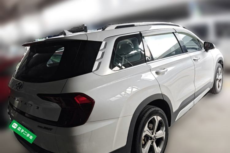 Used Hyundai Santa Fe 2020 380 TGDi Automatic All-Wheel Drive DLX HTRAC Prestige PLUS Rear Right 45 Deg
