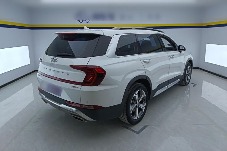 Used Hyundai Santa Fe 2020 380 TGDi Automatic Two-Wheel Drive GLS Luxury Edition Rear Right 45 Deg