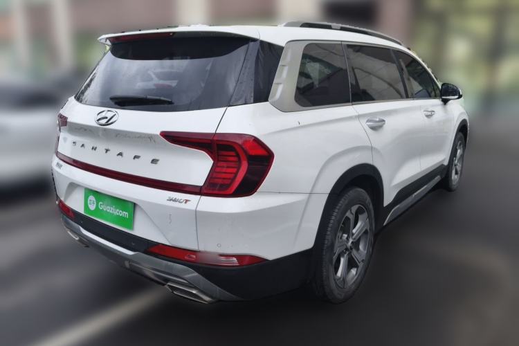 Used Hyundai Santa Fe 2020 380 TGDi Automatic Two-Wheel Drive GLS Luxury Edition Rear Right 45 Deg