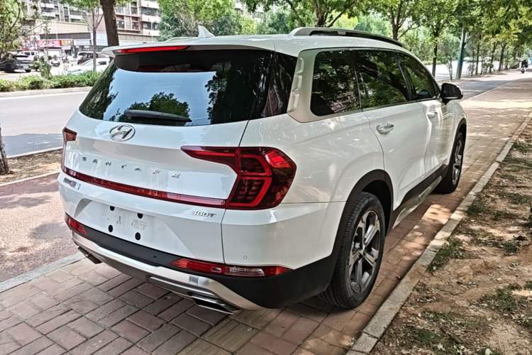 Used Hyundai Santa Fe 2020 380 TGDi Automatic Two-Wheel Drive DLX Prestige Edition PLUS Rear Right 45 Deg