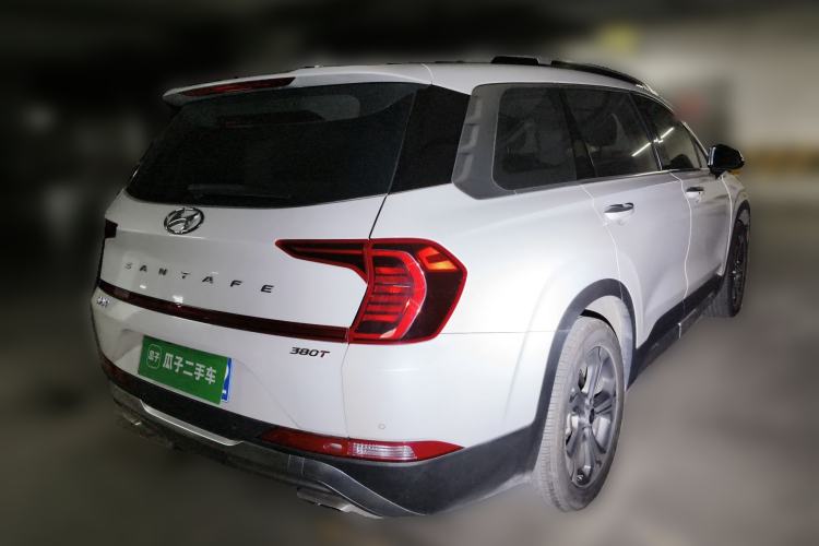 Used Hyundai Santa Fe 2020 380 TGDi Automatic Two-Wheel Drive GLS Luxury Edition Rear Right 45 Deg