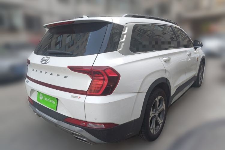 Used Hyundai Santa Fe 2020 380 TGDi Automatic Two-Wheel Drive GLS Luxury Edition Rear Right 45 Deg