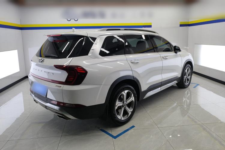 Used Hyundai Santa Fe 2020 380 TGDi Automatic Two-Wheel Drive GLS Luxury Edition Rear Right 45 Deg