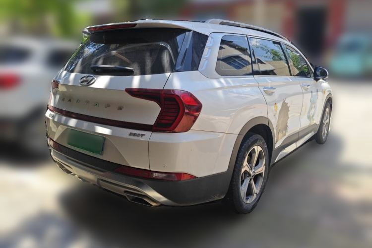 Used Hyundai Santa Fe 2020 380 TGDi Automatic Two-Wheel Drive GLS Luxury Edition Rear Right 45 Deg