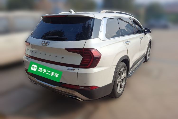 Used Hyundai Santa Fe 2020 380 TGDi Automatic Two-Wheel Drive GLS Luxury Edition Rear Right 45 Deg