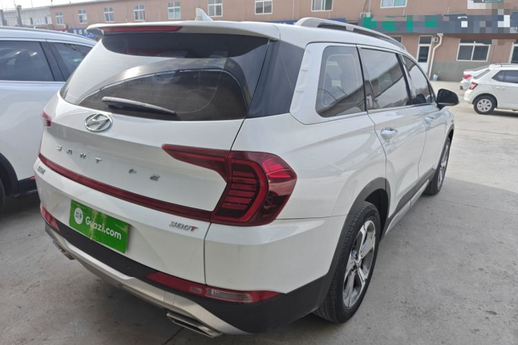 Used Hyundai Santa Fe 2020 380 TGDi Automatic Two-Wheel Drive GLS Luxury Edition Rear Right 45 Deg