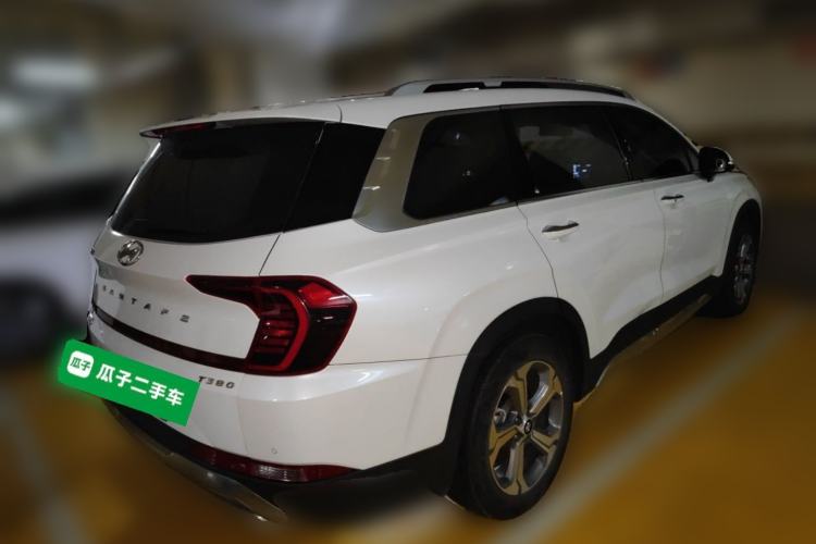 Used Hyundai Santa Fe 2020 380 TGDi Automatic Two-Wheel Drive GLS Luxury Edition Rear Right 45 Deg