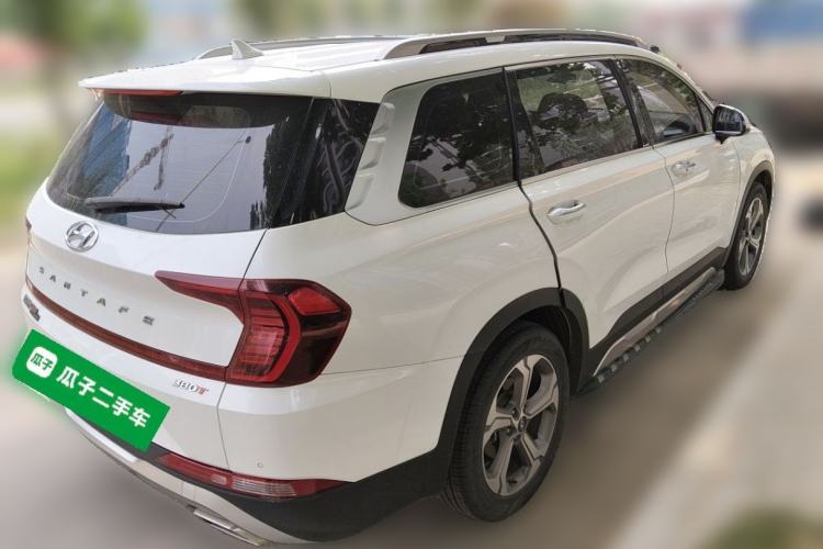 Used Hyundai Santa Fe 2020 380 TGDi Automatic Two-Wheel Drive GLS Luxury Edition Rear Right 45 Deg