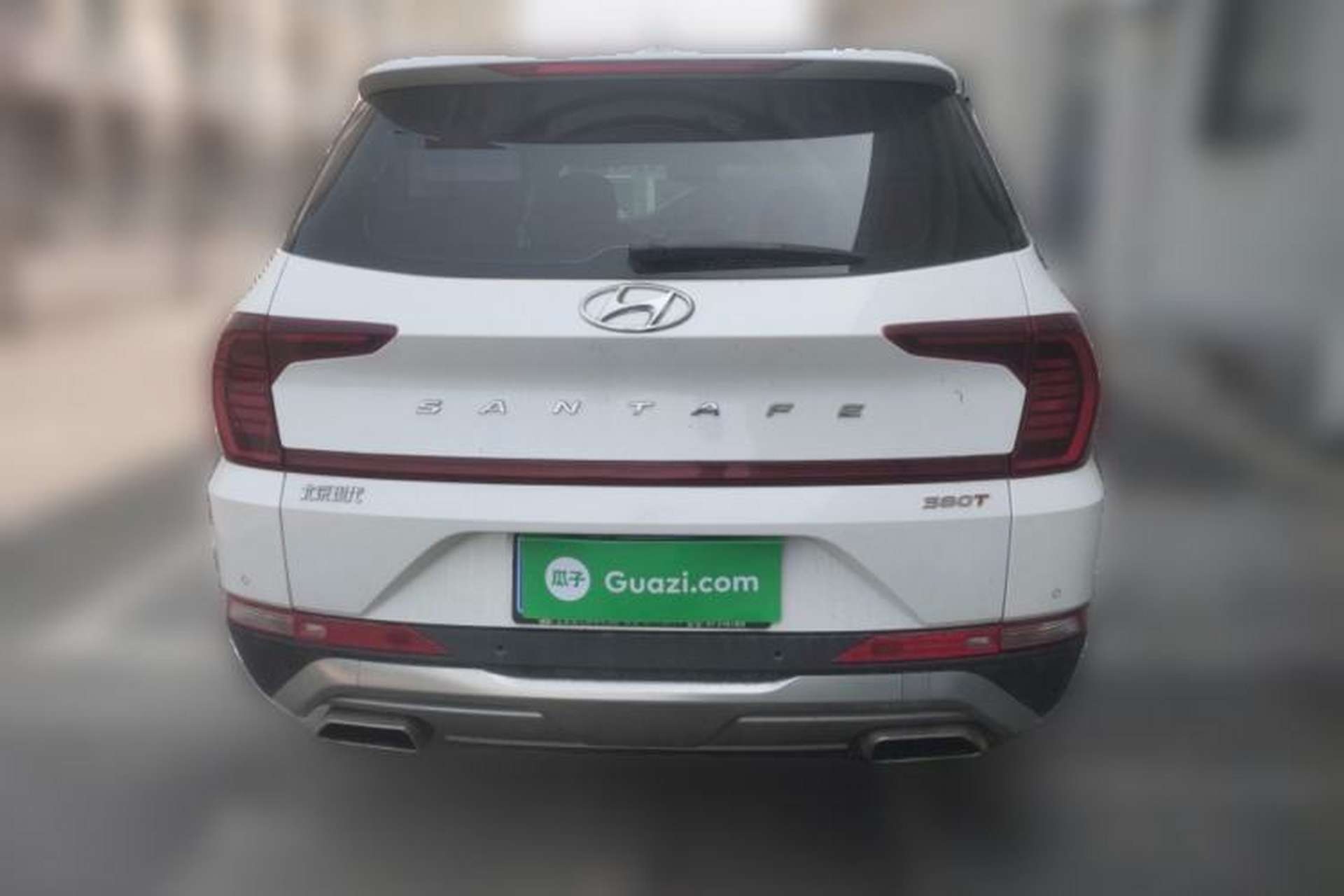 Used Hyundai Santa Fe 2020 380 TGDi Automatic Two-Wheel Drive GLS Luxury Edition Rear