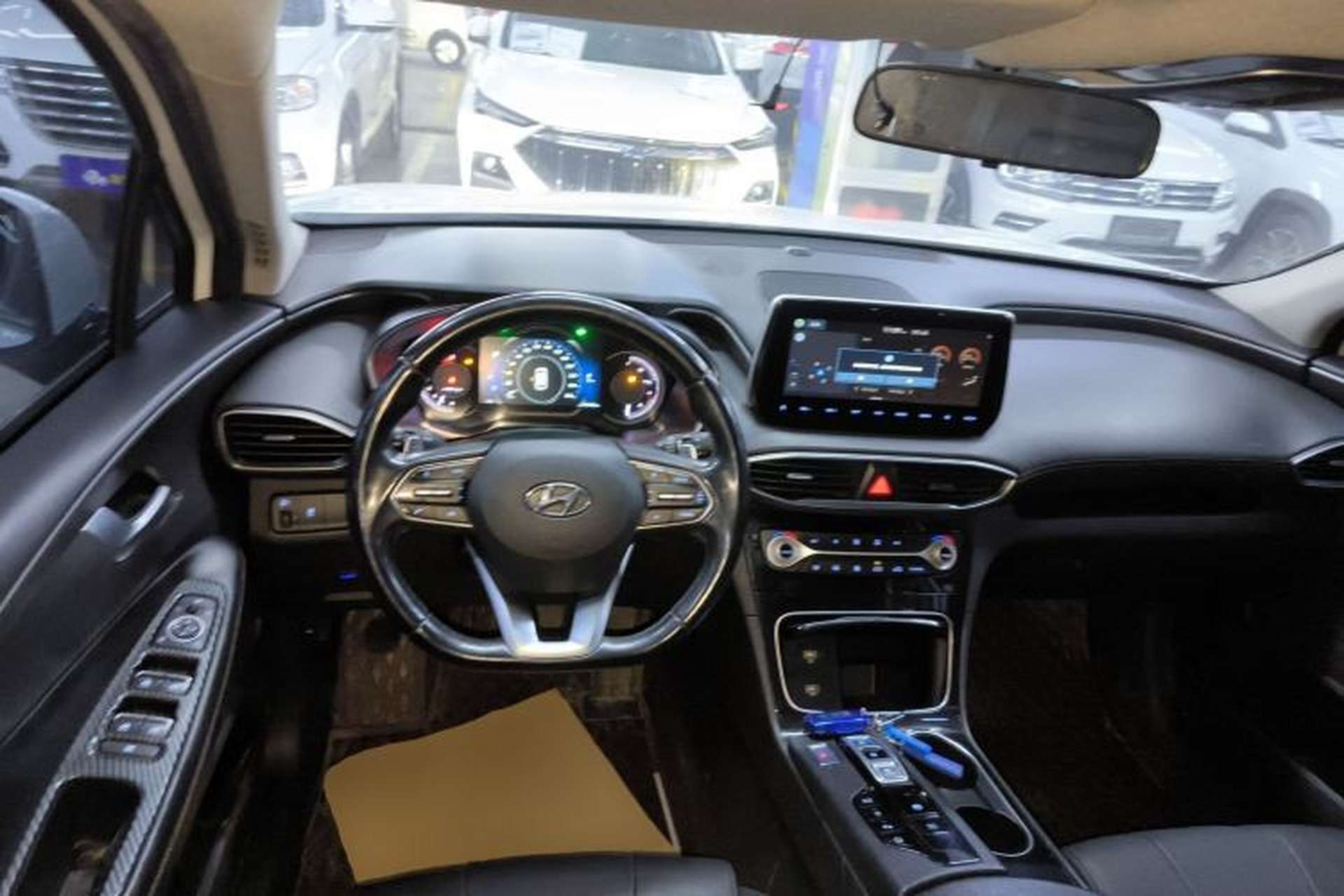 Used Hyundai Santa Fe 2020 380 TGDi Automatic Two-Wheel Drive GLS Luxury Edition Steering Wheel