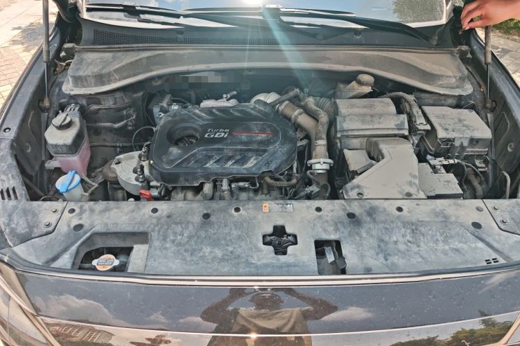 Used Hyundai Santa Fe 2023 Traveler 380T GDi Automatic Two-Wheel Drive GLX Elite Edition Engine Bay