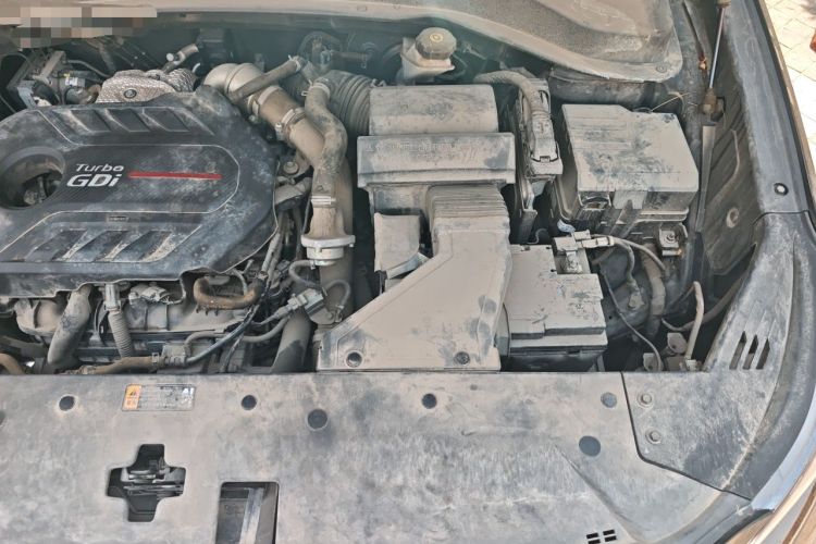 Used Hyundai Santa Fe 2023 Traveler 380T GDi Automatic Two-Wheel Drive GLX Elite Edition Engine Bay Left