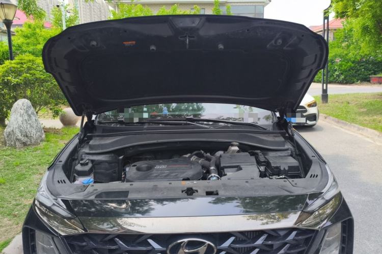 Used Hyundai Santa Fe 2023 Traveler 380T GDi Automatic Two-Wheel Drive GLX Elite Edition Engine Bay