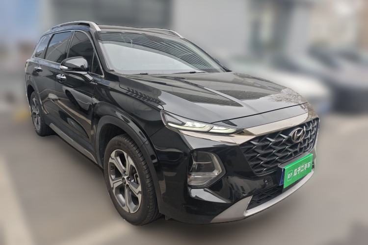 Used Hyundai Santa Fe 2023 Traveler 380T GDi Automatic Two-Wheel Drive GLX Elite Edition Front Right 45 Deg