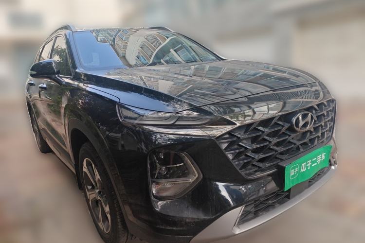 Used Hyundai Santa Fe 2023 Traveler 380T GDi Automatic Two-Wheel Drive GLX Elite Edition Front Right 45 Deg