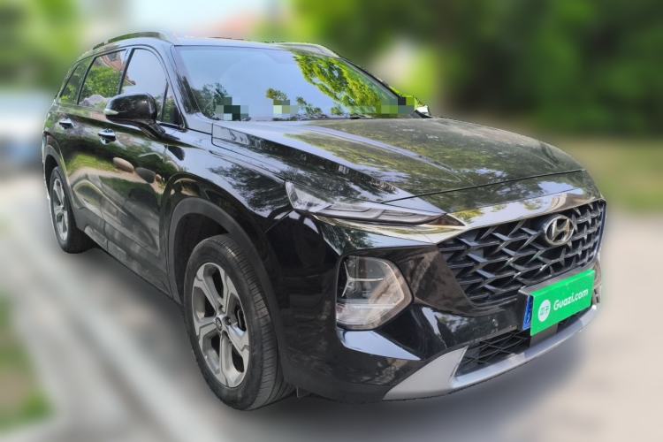 Used Hyundai Santa Fe 2023 Traveler 380T GDi Automatic Two-Wheel Drive GLX Elite Edition Front Right 45 Deg