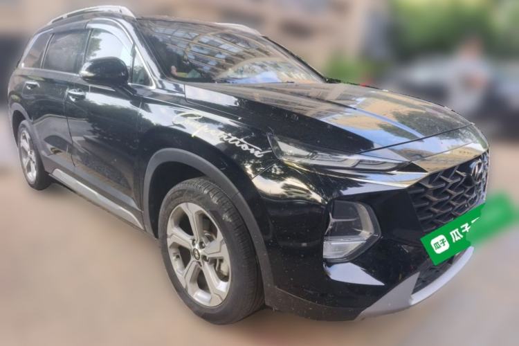 Used Hyundai Santa Fe 2023 Traveler 380T GDi Automatic Two-Wheel Drive GLX Elite Edition Front Right 45 Deg