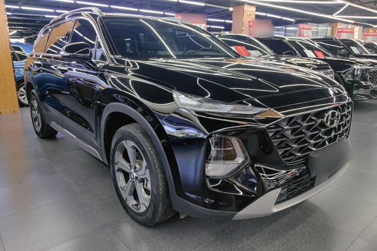 Used Hyundai Santa Fe 2023 Traveler 380T GDi Automatic All-Wheel Drive GLX HTRAC Elite Edition Front Right 45 Deg