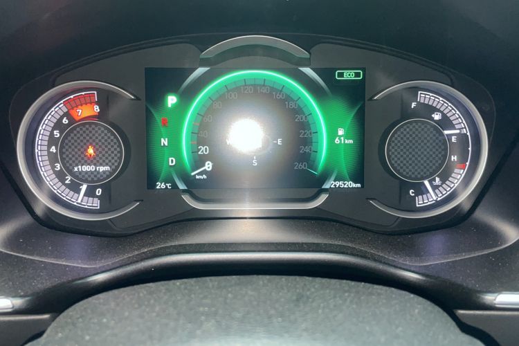 Used Hyundai Santa Fe 2023 Traveler 380T GDi Automatic Two-Wheel Drive GLX Elite Edition Odometer Close Up
