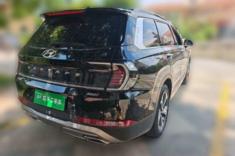 Used Hyundai Santa Fe 2023 Traveler 380T GDi Automatic Two-Wheel Drive GLX Elite Edition Rear Right 45 Deg