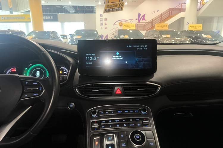 Used Hyundai Santa Fe 2023 Traveler 380T GDi Automatic Two-Wheel Drive GLX Elite Edition Audio And AC Panel
