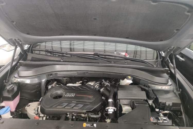 Used Hyundai Santa Fe 2023 Traveler 380T GDi Automatic Two-Wheel Drive GLX Elite Edition Engine Bay