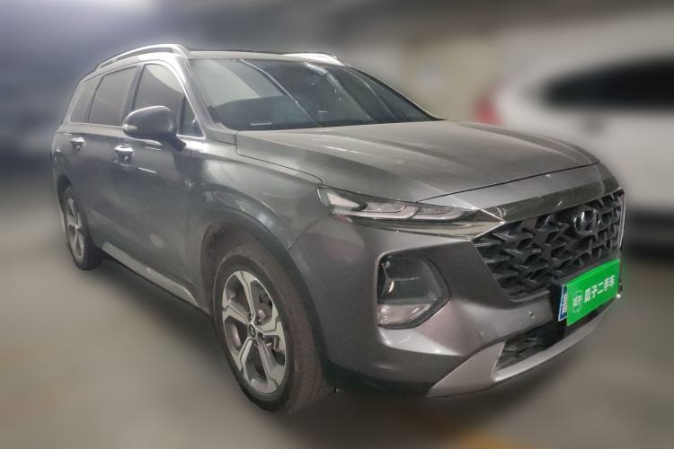 Used Hyundai Santa Fe 2023 Traveler 380T GDi Automatic Two-Wheel Drive GLX Elite Edition Front Right 45 Deg