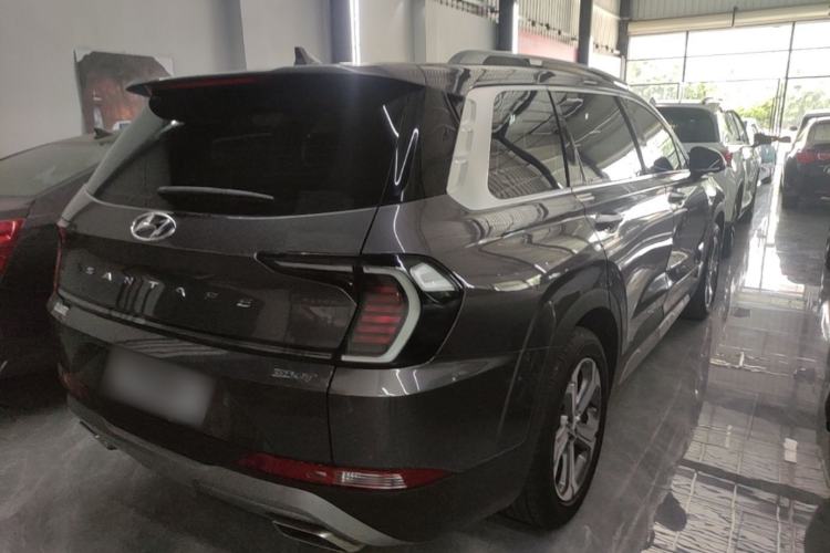 Used Hyundai Santa Fe 2023 Traveler 380T GDi Automatic Two-Wheel Drive GLX Elite Edition Rear Right 45 Deg