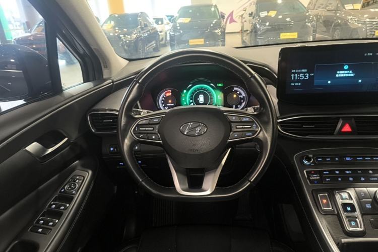 Used Hyundai Santa Fe 2023 Traveler 380T GDi Automatic Two-Wheel Drive GLX Elite Edition Steering Wheel