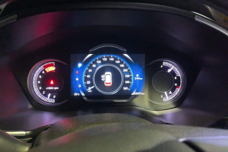 Used Hyundai Santa Fe 2023 Traveler 380T GDi Automatic All-Wheel Drive LUX HTRAC Prestige Edition Instrument Cluster