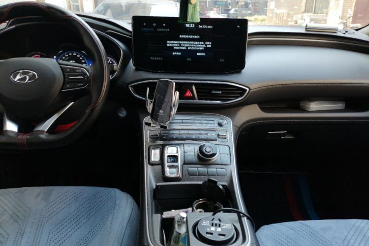 Used Hyundai Santa Fe 2023 Traveler 380T GDi Automatic Two-Wheel Drive GLX Elite Edition Audio And AC Panel