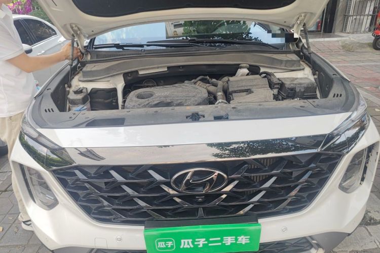 Used Hyundai Santa Fe 2023 Traveler 380T GDi Automatic All-Wheel Drive LUX HTRAC Prestige Edition Engine Bay