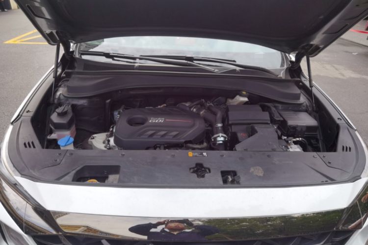 Used Hyundai Santa Fe 2023 Traveler 380T GDi Automatic All-Wheel Drive GLX HTRAC Elite Edition Engine Bay