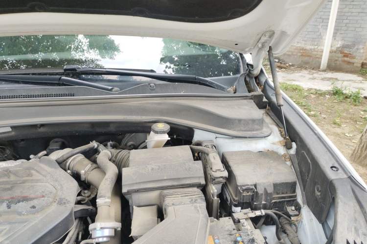 Used Hyundai Santa Fe 2023 Traveler 380T GDi Automatic All-Wheel Drive LUX HTRAC Prestige Edition Engine Bay Left