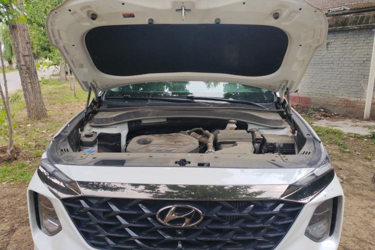 Used Hyundai Santa Fe 2023 Traveler 380T GDi Automatic All-Wheel Drive LUX HTRAC Prestige Edition Engine Bay