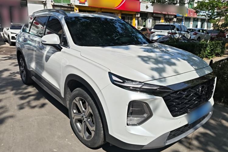 Used Hyundai Santa Fe 2023 Traveler 380T GDi Automatic Two-Wheel Drive GLX Elite Edition Front Right 45 Deg