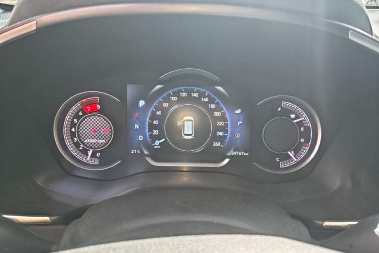Used Hyundai Santa Fe 2023 Traveler 380T GDi Automatic Two-Wheel Drive GLX Elite Edition Instrument Cluster