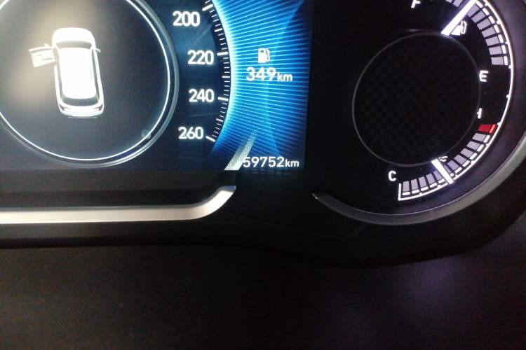 Used Hyundai Santa Fe 2023 Traveler 380T GDi Automatic Two-Wheel Drive GLX Elite Edition Odometer Close Up