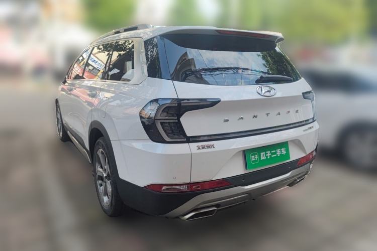Used Hyundai Santa Fe 2023 Traveler 380T GDi Automatic All-Wheel Drive LUX HTRAC Prestige Edition Rear Left 45 Deg